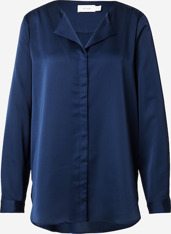 Camicia da donna 'VIELLETTE' di VILA in blu: frontale