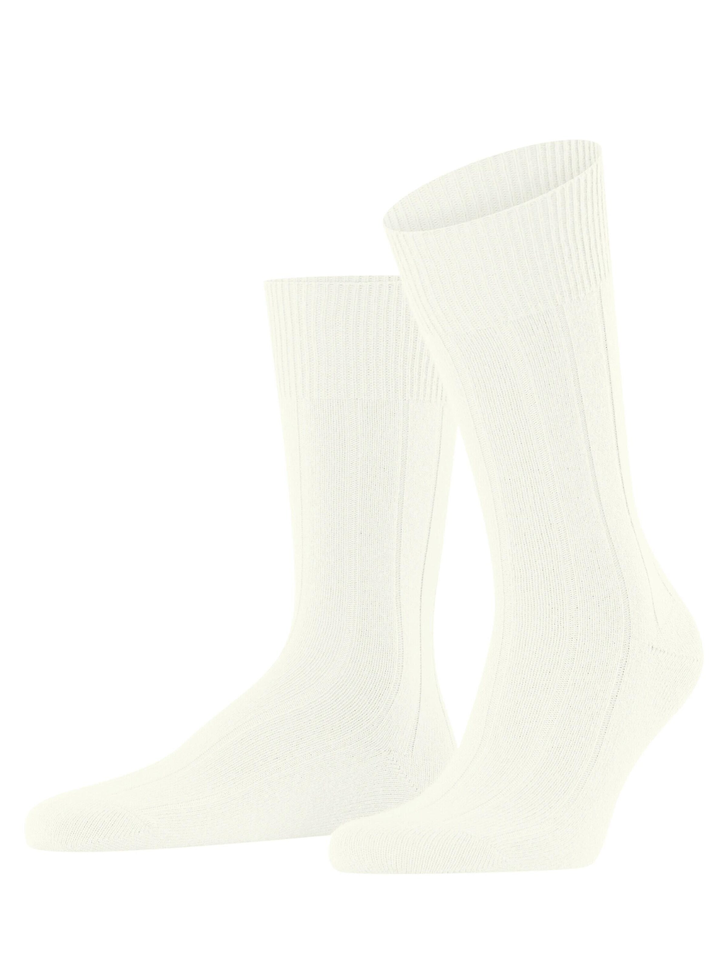 FALKE Socken 'Lhasa Rib'‌‌‌‌‌‌ in Weiß: Vorderseite