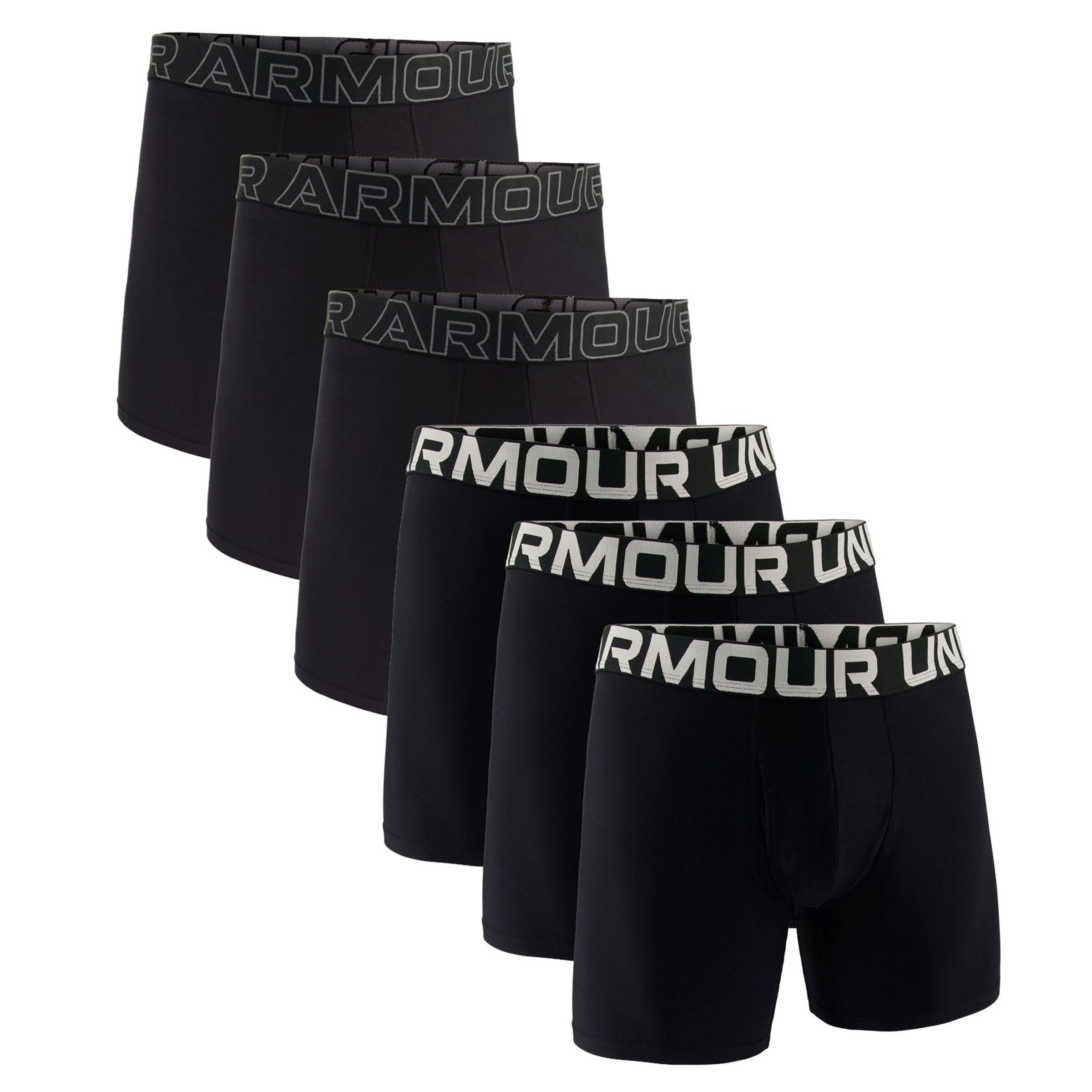 UNDER ARMOUR Boxershorts in Schwarz: Vorderseite