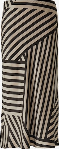 COMMA Rok in Beige: voorkant