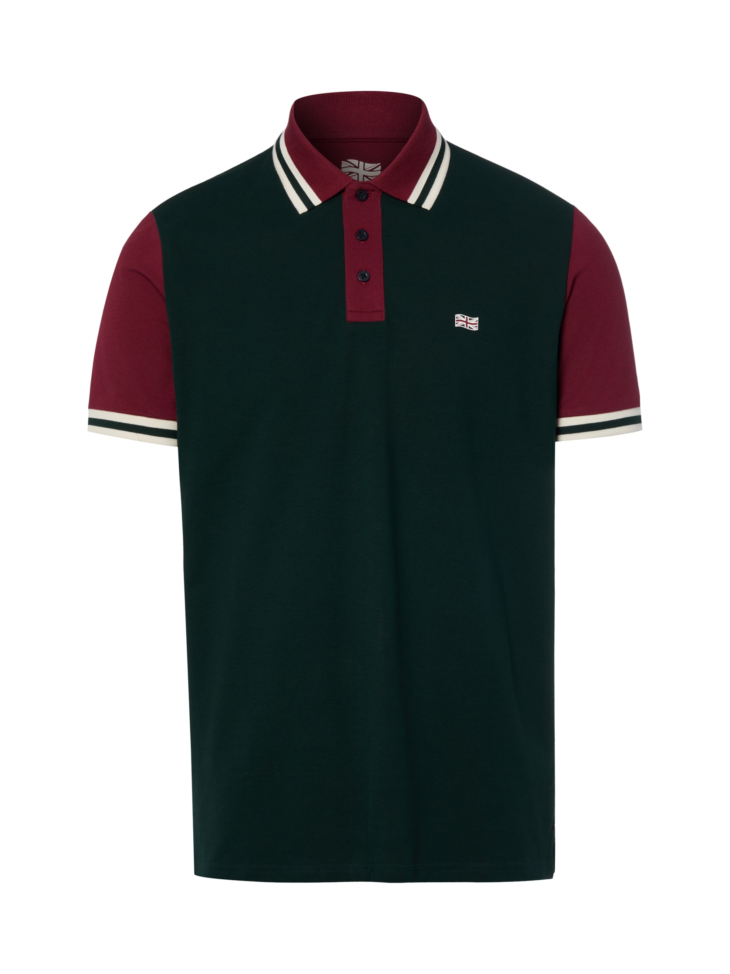 T-Shirt Finshley & Harding London en vert : devant