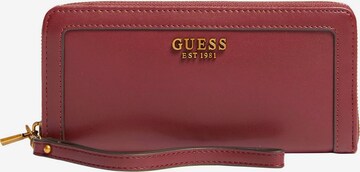 GUESS Wallet 'Abey' in Red