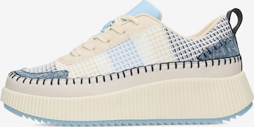 Baskets basses PS Poelman en bleu : devant