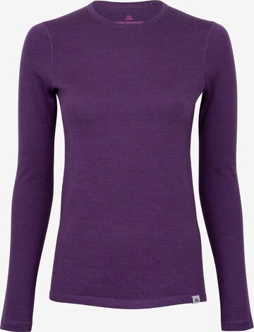 Base Layer 'Merino' DANISH ENDURANCE en violet : devant