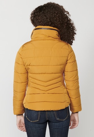 KOROSHI Winter jacket in Yellow