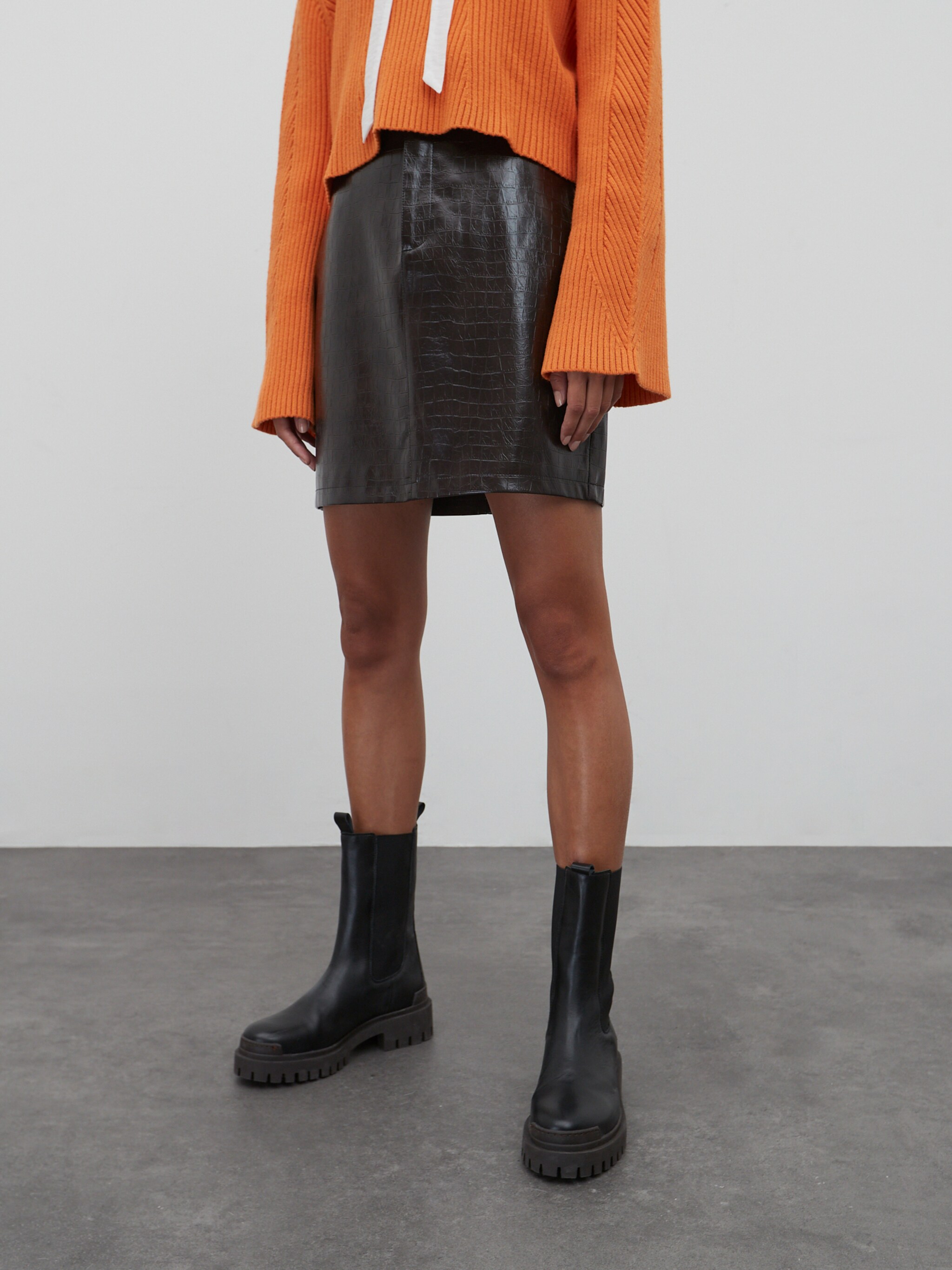 EDITED Producten Rok 'Dafna' Bruin