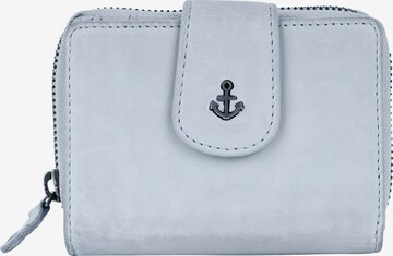 Harbour 2nd Wallet in Blue: front