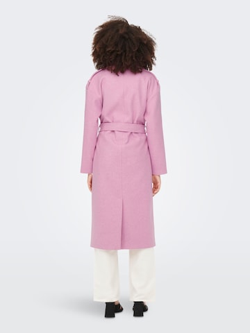 ONLY Between-Seasons Coat 'Emma' in Purple