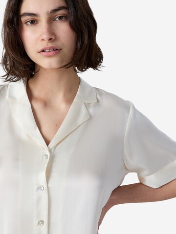 ETAM Schlafshirt in Weiß