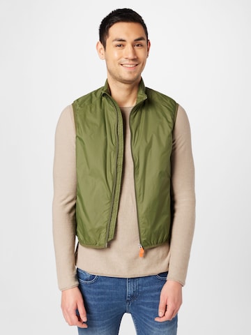 SAVE THE DUCK Vest 'Orpheus' in Green: front