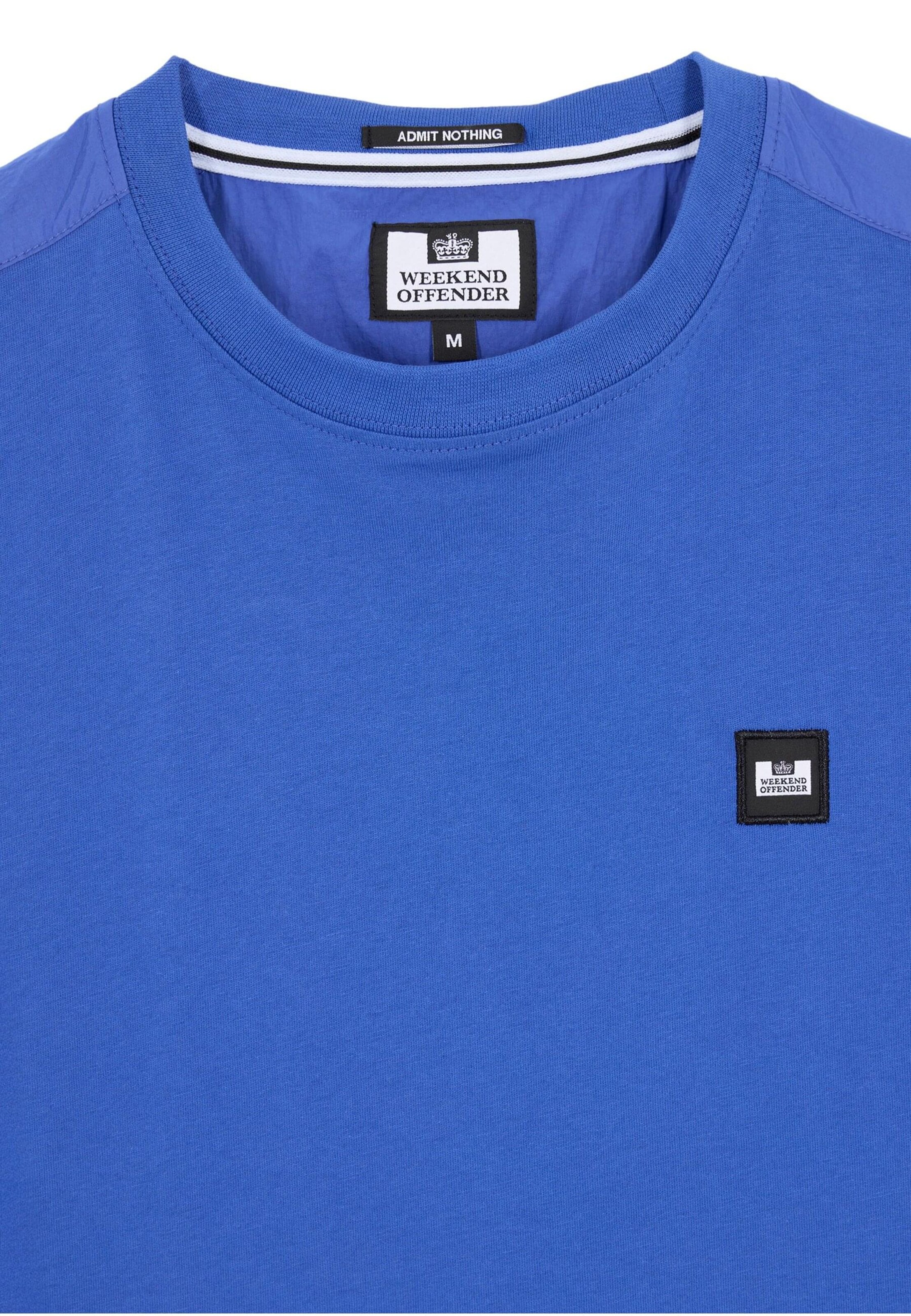 T-Shirt 'Garcia' Weekend Offender en bleu