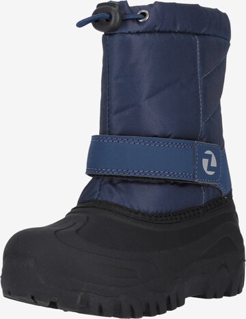 ZigZag Snow Boots 'Wanoha' in Blue: front