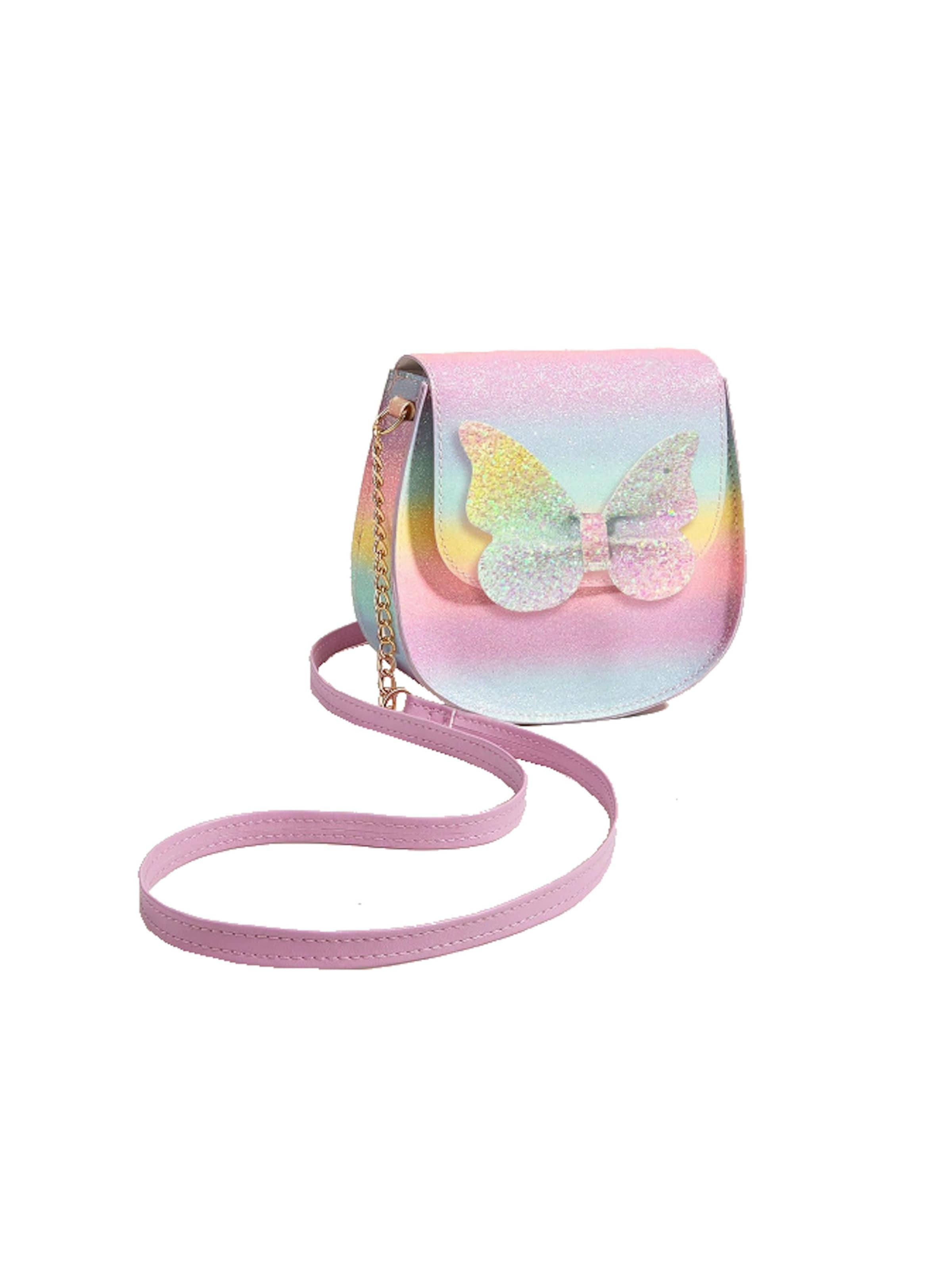 Tomshop24-7 Handbag 'Kindertasche Schmetterling II' in Pink: front