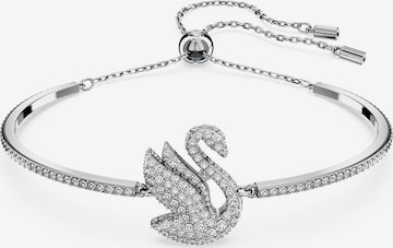 Swarovski Armband i silver: framsida