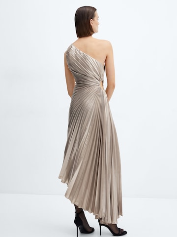 MANGOKoktel haljina 'Claudi5' - srebro boja