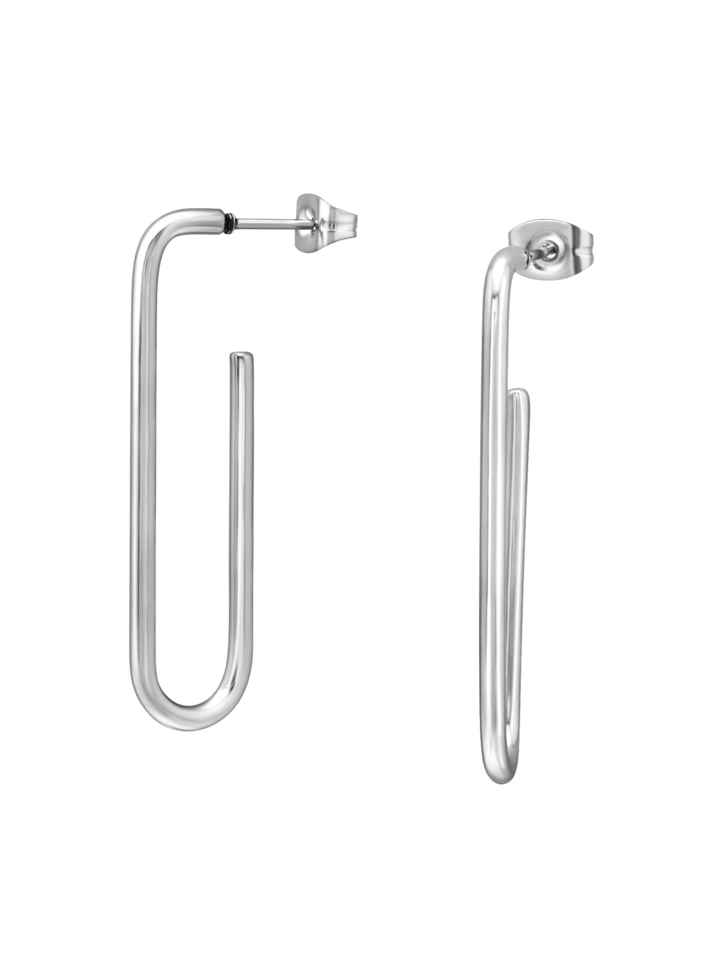 Boucles d'oreilles Maxte en argent