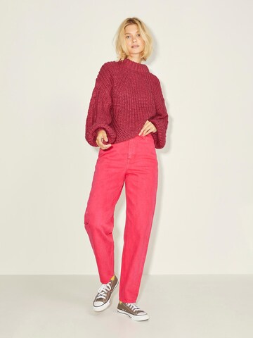 JJXX Sweter 'Kelly' w kolorze czerwony