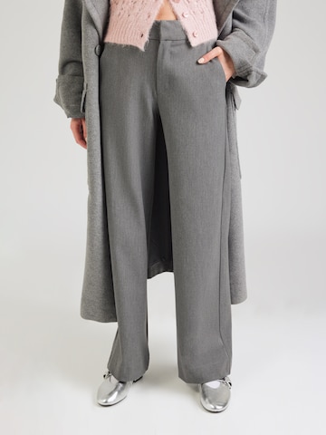 Wide leg Pantaloni 'Gennie' di mbym in grigio: frontale