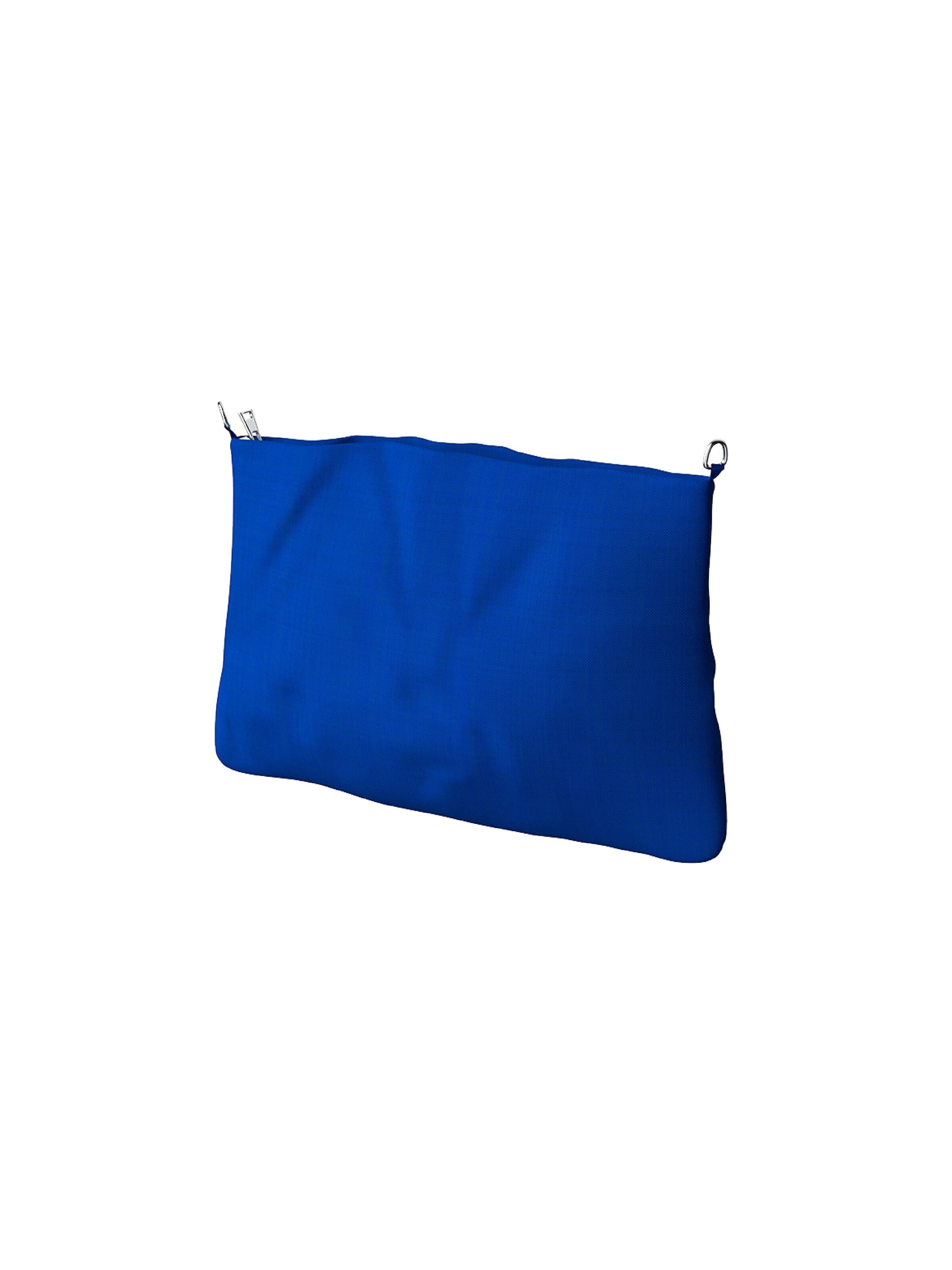 Borsa a spalla 'Case' di MAS1 in blu: frontale