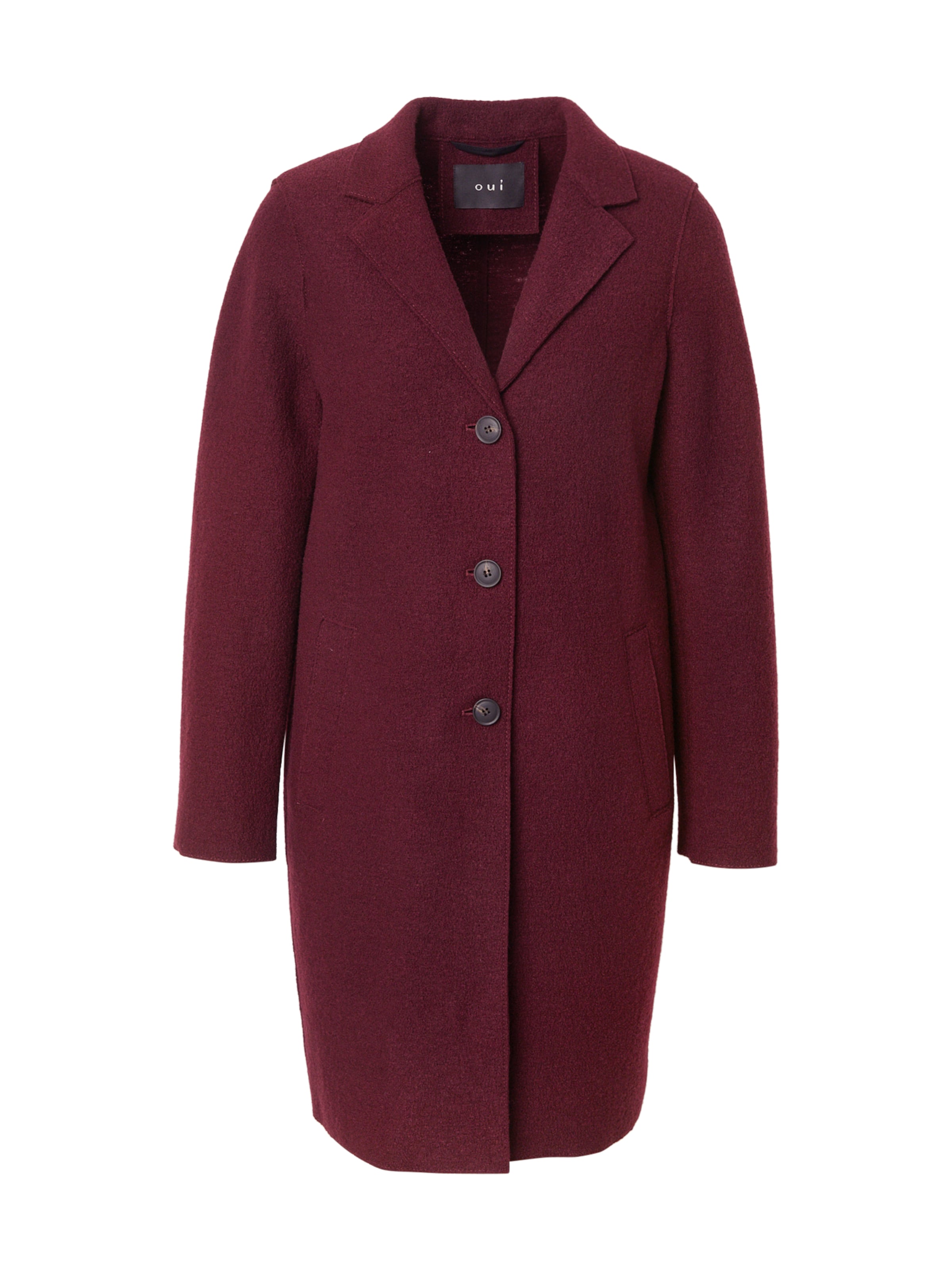 OUI Between-Seasons Coat 'Mayson' in Purple: front