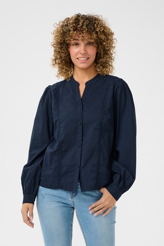 Cream Bluse 'CR Jassi' in Blau: Vorderseite