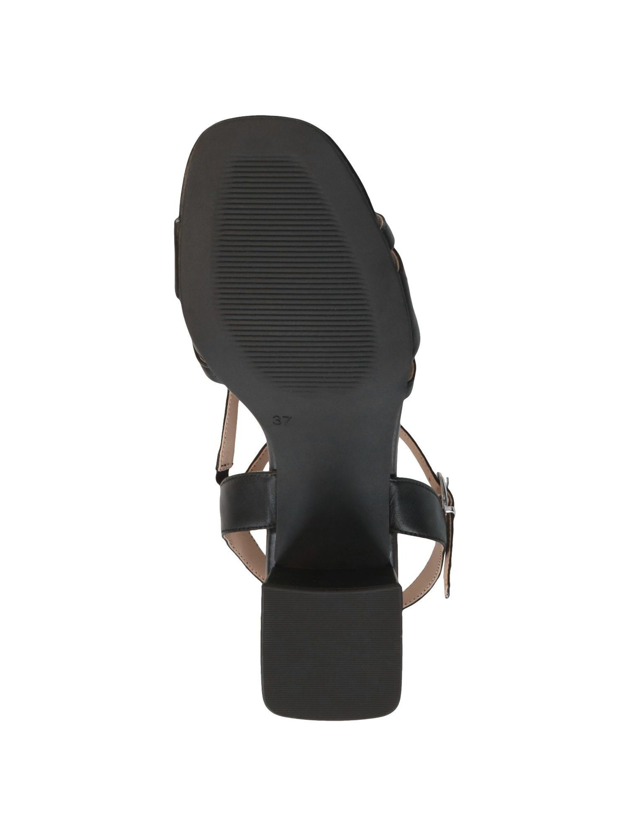 CAPRICE Strap Sandals in Black