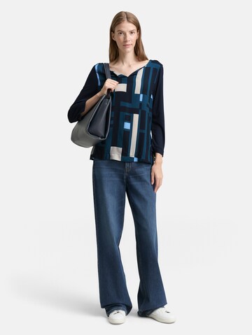 TOM TAILOR Shirt in Blue