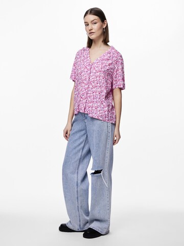 PIECES Blouse 'PCTala' in Roze