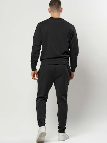 KAPPA Regular Trousers ' Logo Caseri ' in Black