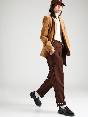 Regular Pantalon cargo 'ZAAK' Lauren Ralph Lauren en marron