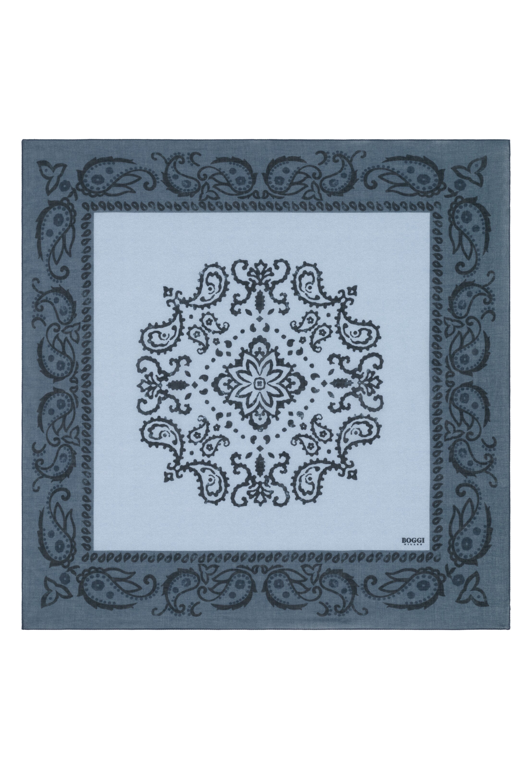 Boggi Milano Shawl in One Size in Blue, Item view