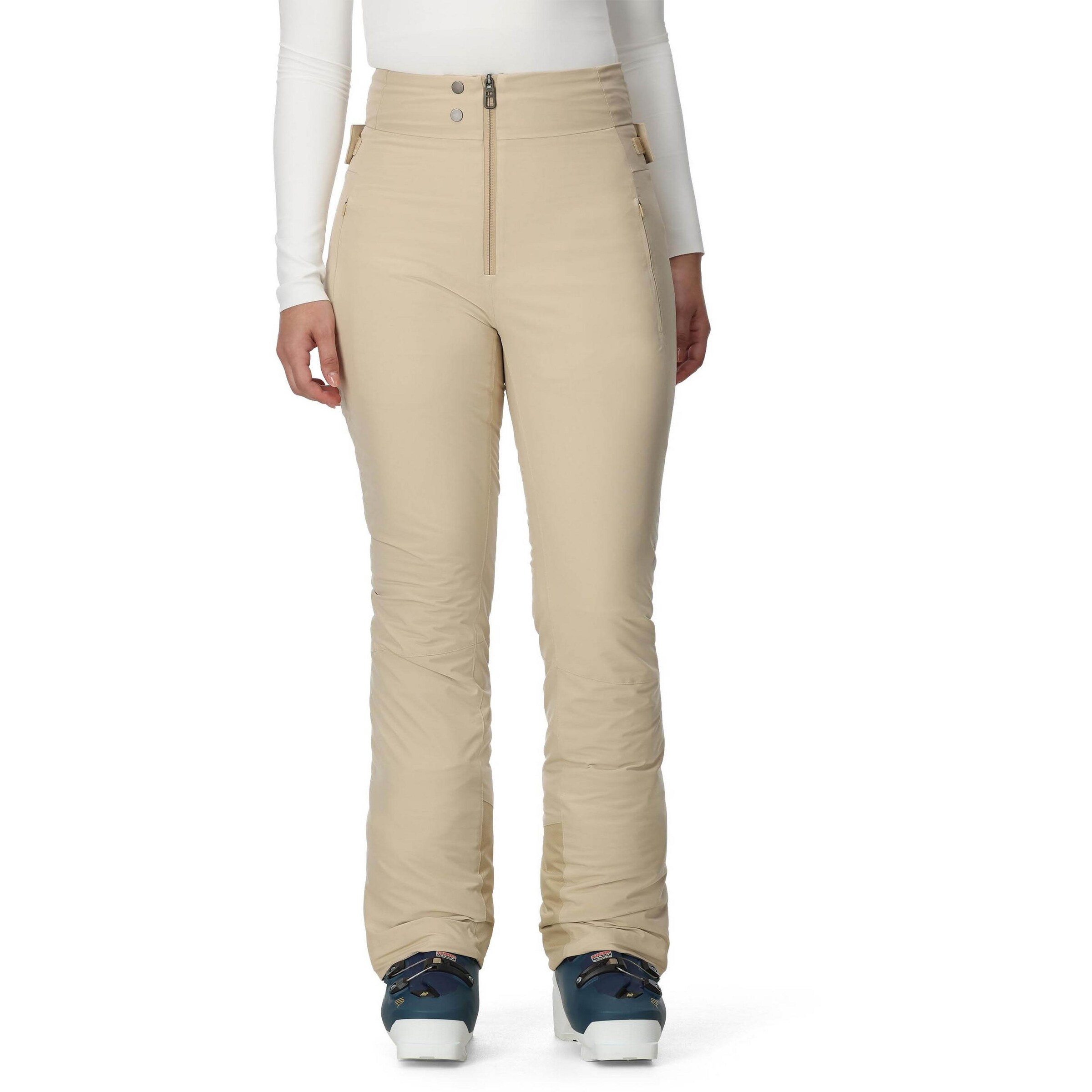 Spyder Loose fit Workout Pants 'Fuse' in Beige: front