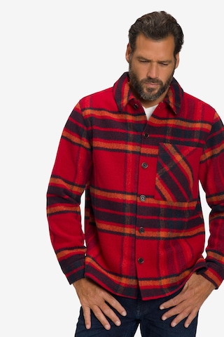 JP1880 Between-Season Jacket in Red: front