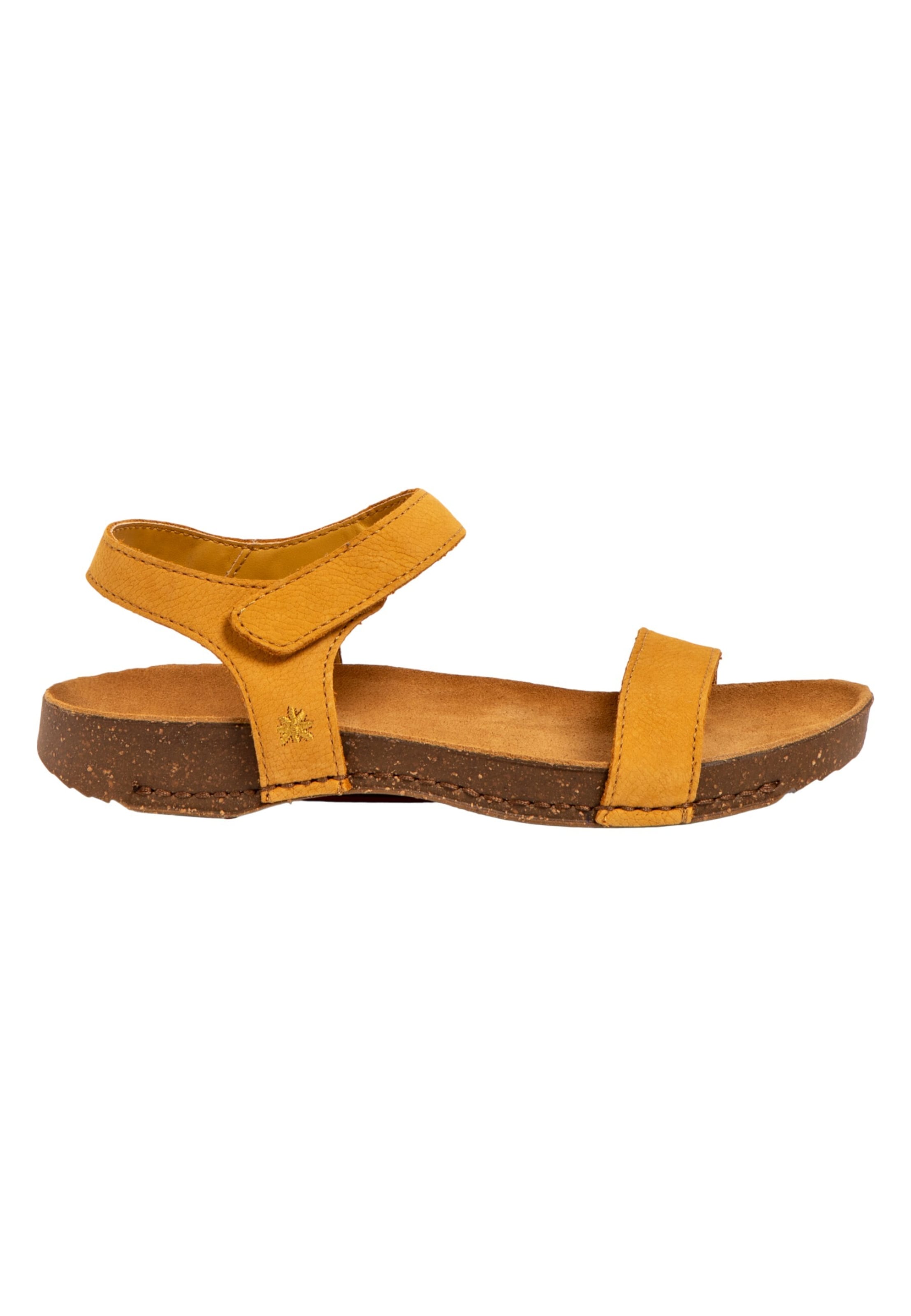 ART Sandals 'I Breathe' in Yellow: front