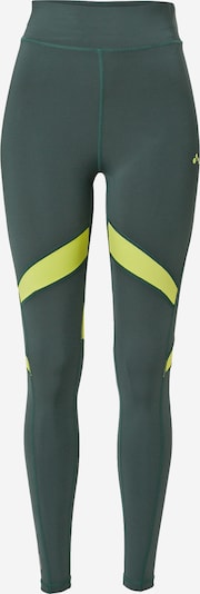 Pantaloni sportivi ONLY PLAY di colore verde neon / verde scuro, Visualizzazione prodotti