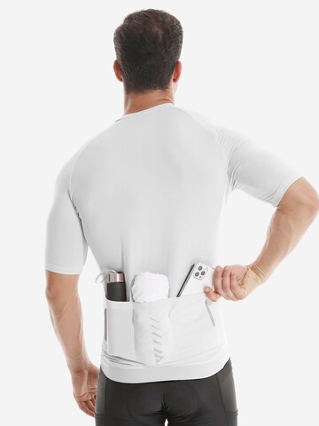 WULIBIKE - Camiseta en blanco