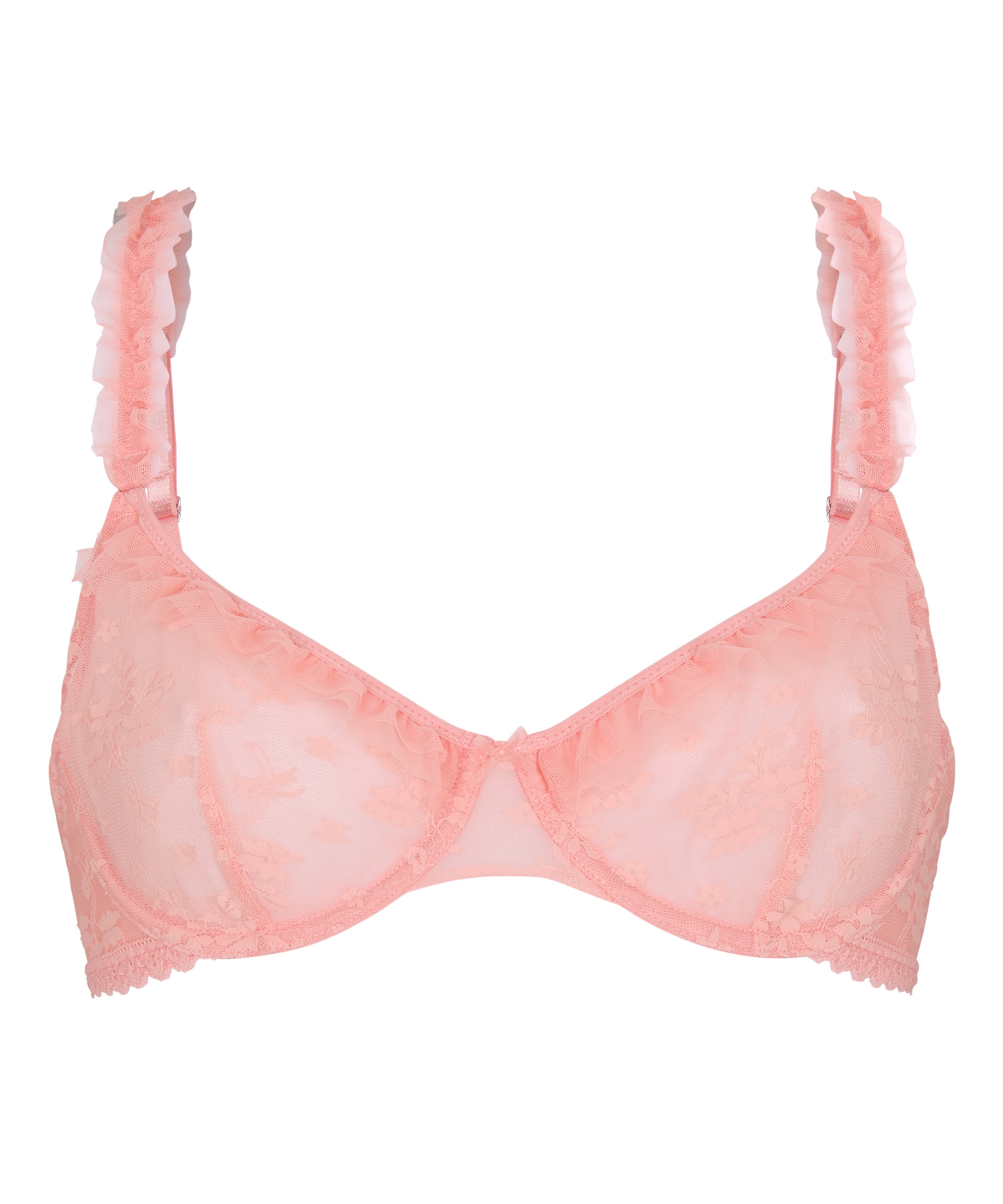 Hunkemöller Balconette BH 'Darcy' in Roze: voorkant