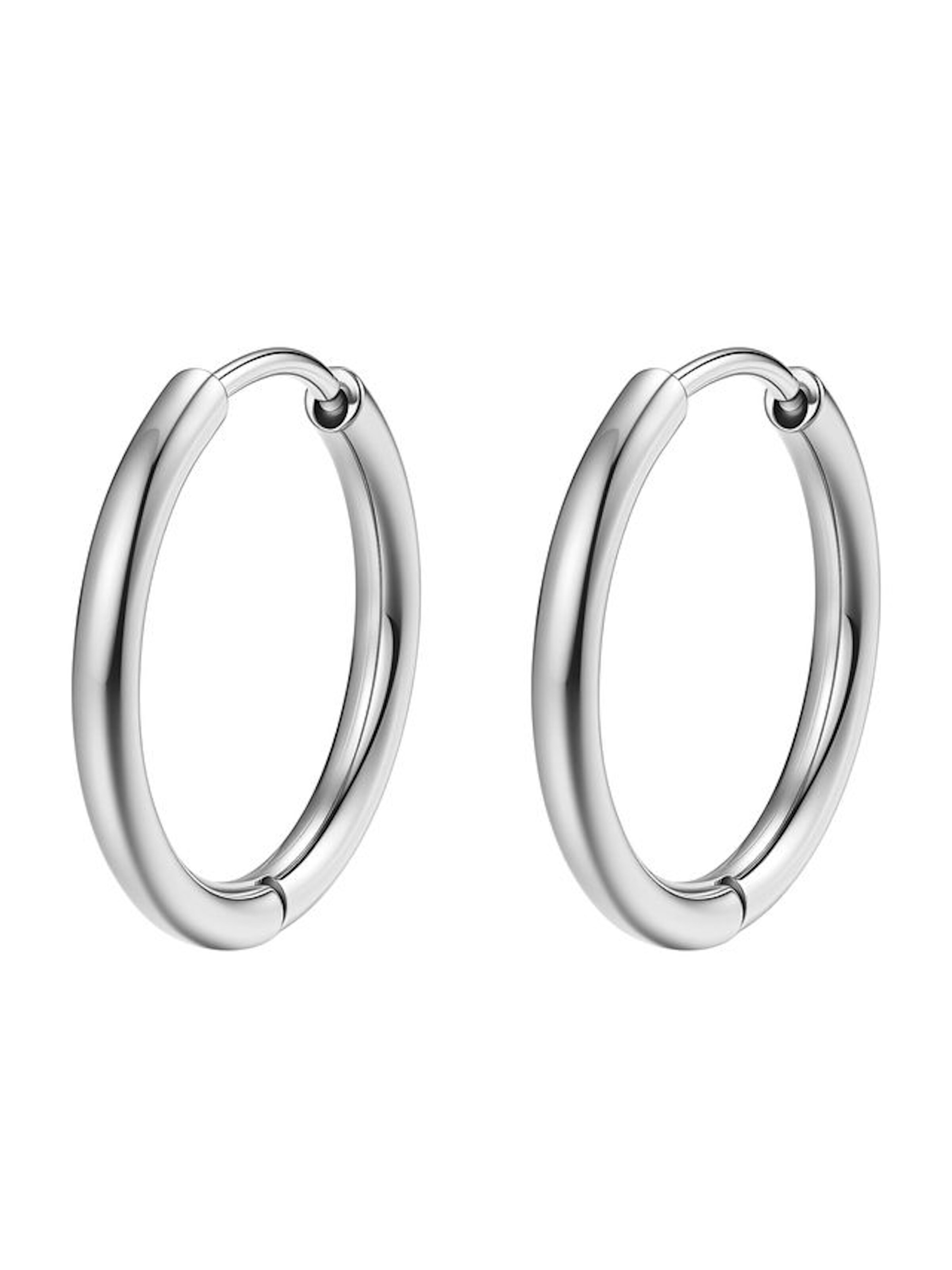 Hey Happiness Oorbellen 'Luna' in de kleur Zilver, Productweergave