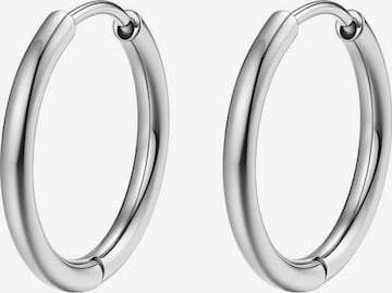 Boucles d'oreilles 'Luna' Hey Happiness en argent : devant