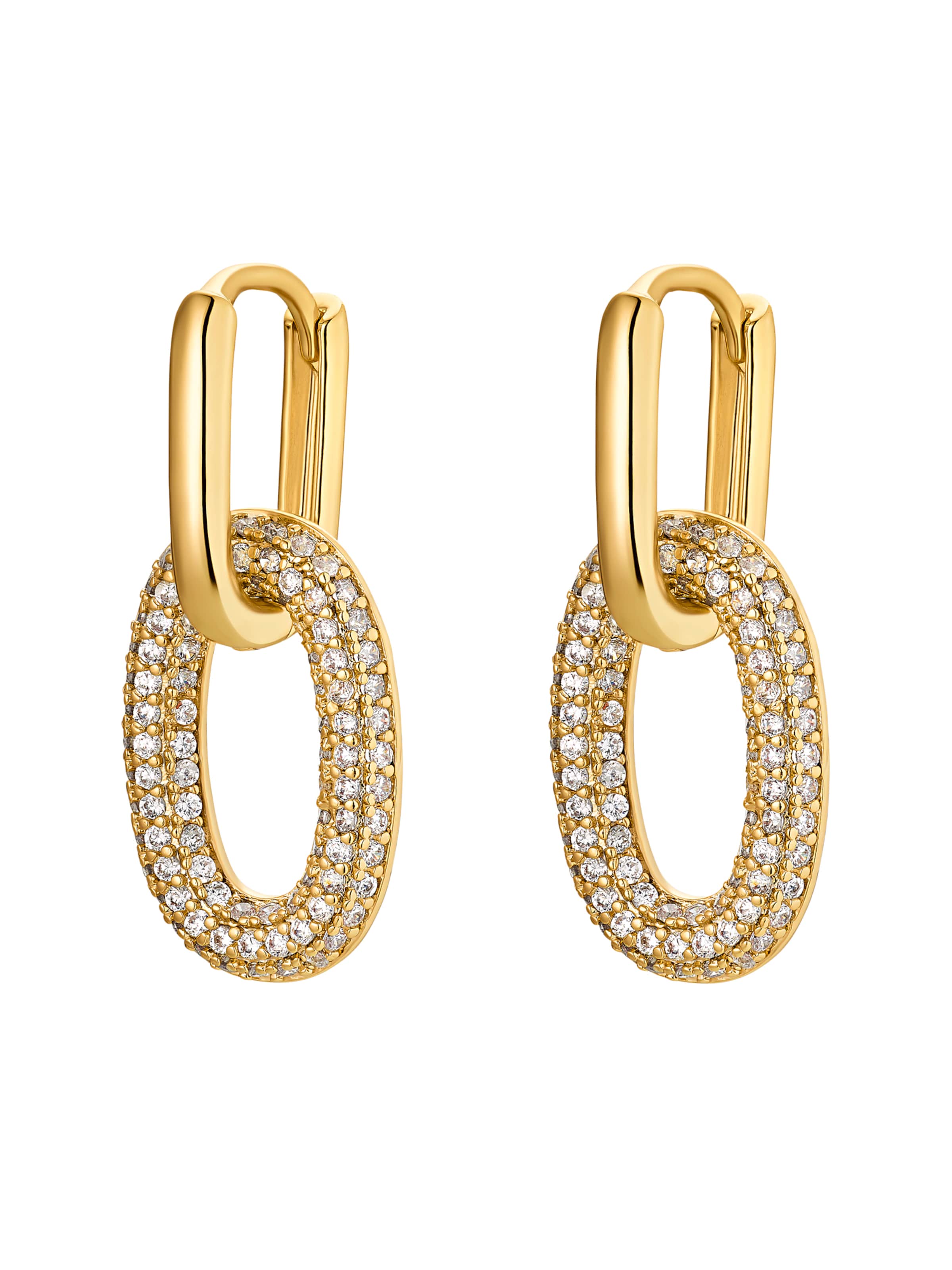 Heideman Ohrringe 'Ada' in Gold: Vorderseite