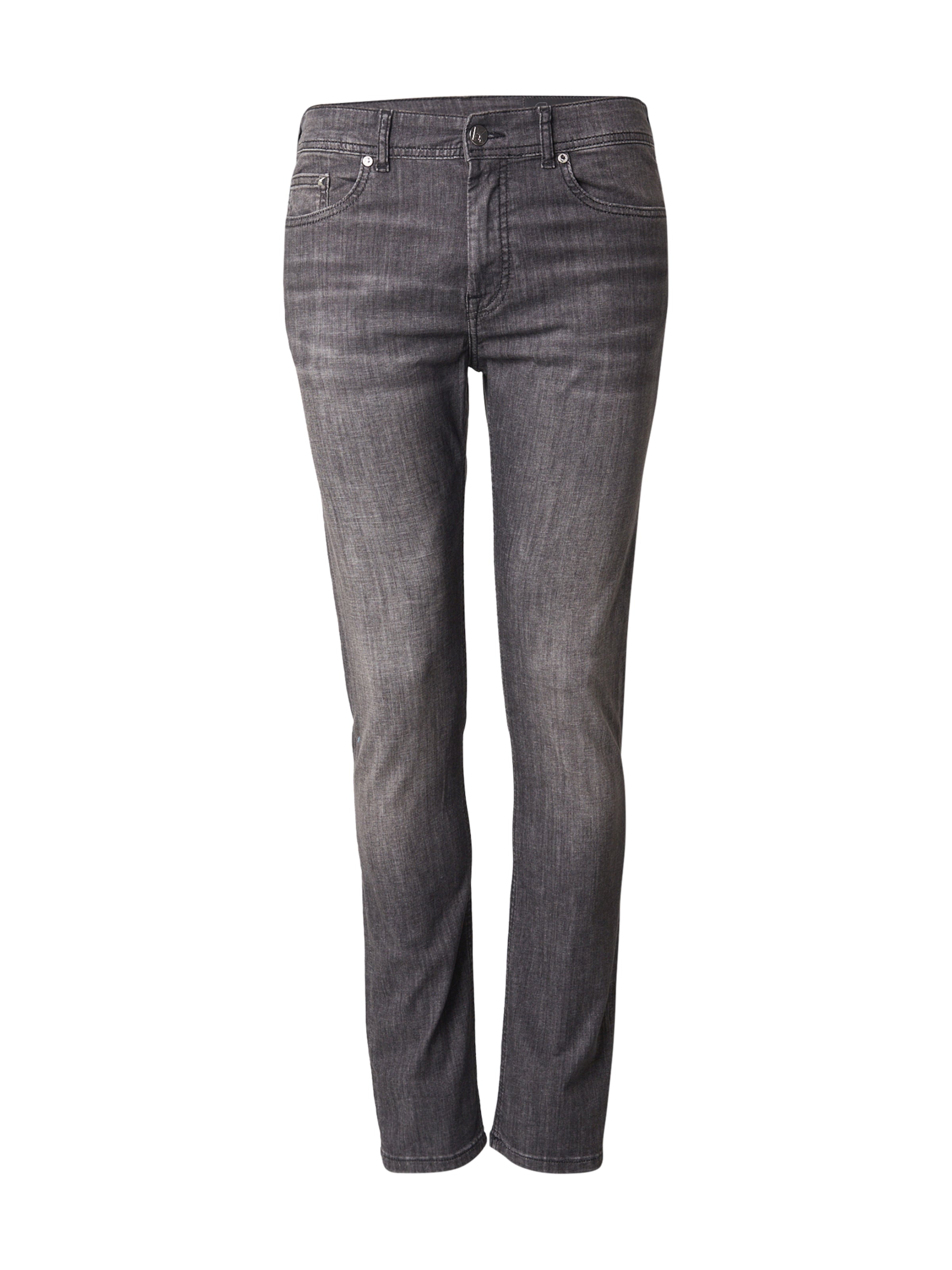 Karl Lagerfeld Slimfit Jeansy w kolorze czarny: przód