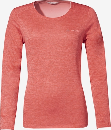 VAUDE Performance Shirt in Red: front