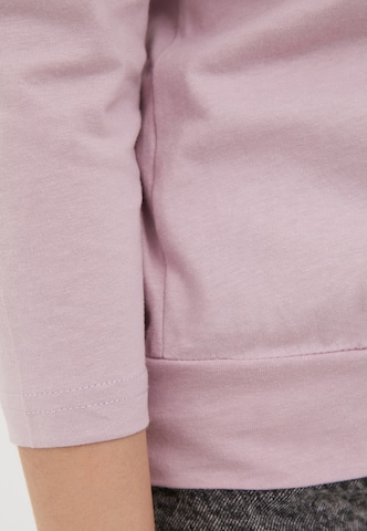 Finn Flare Langarmshirt 'Basic' in Lila