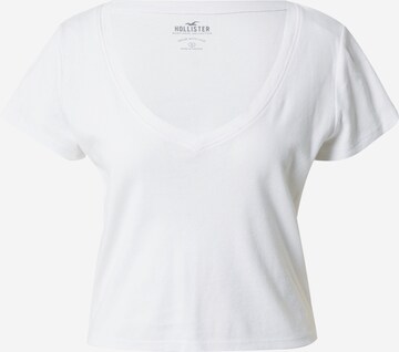 HOLLISTER - Camisa em branco: frente