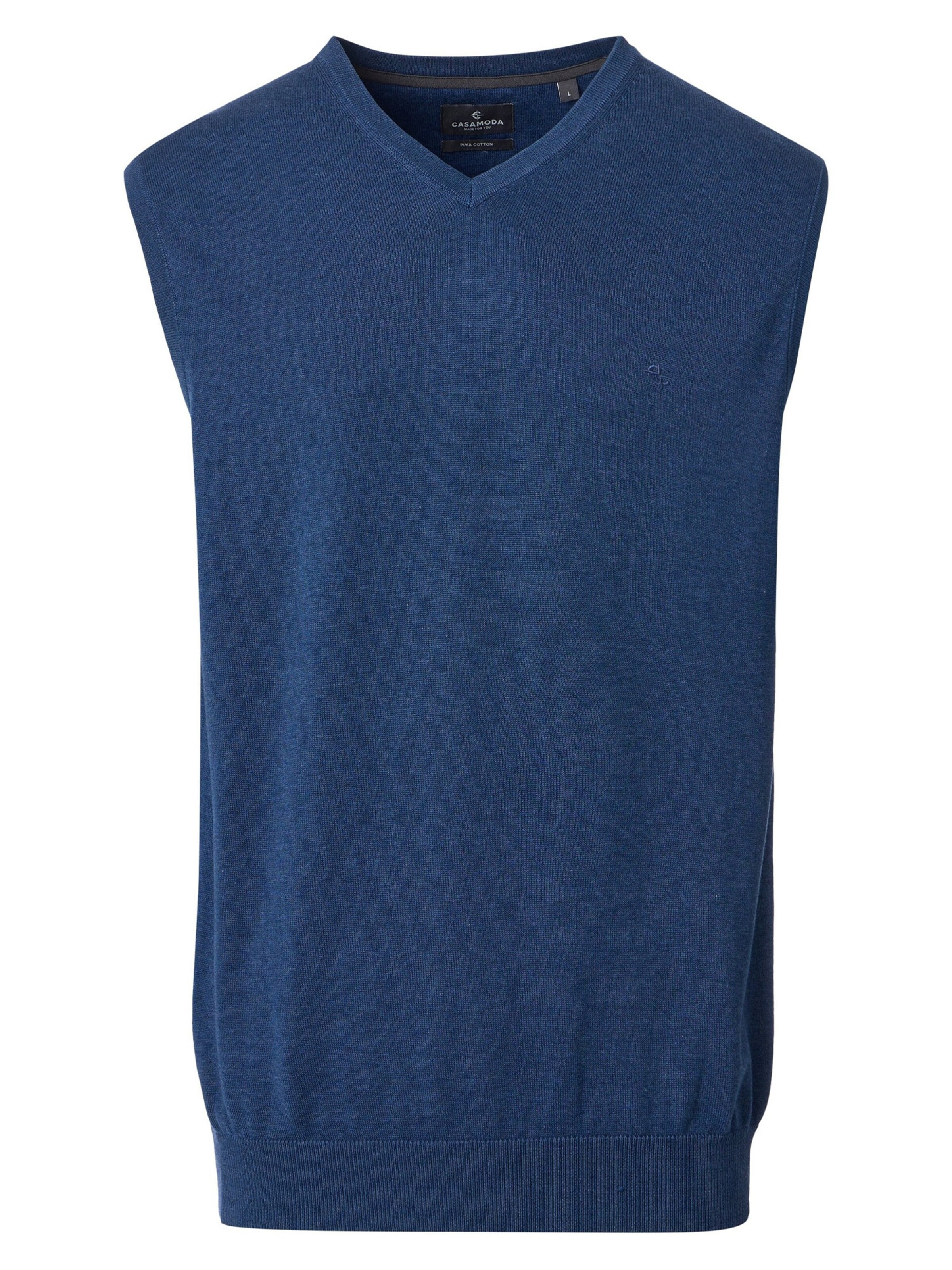 CASAMODA Sweater 'Basic' in Blue