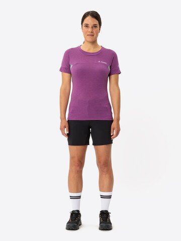 VAUDE Performance shirt 'Scopi IV' in Purple