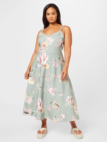 Robe 'Candy' ABOUT YOU Curvy en vert : devant