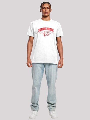 F4NT4STIC Shirt 'Disney High School Musical The Musical Wildcat Stars' in Weiß