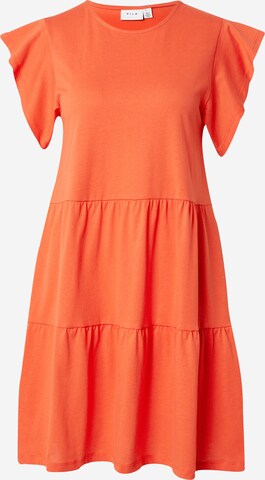 VILA - Vestido de verano 'SUMMER' en naranja: frente