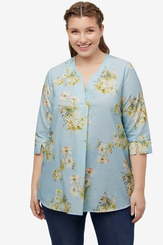 Ulla Popken Tunic in Blue: front